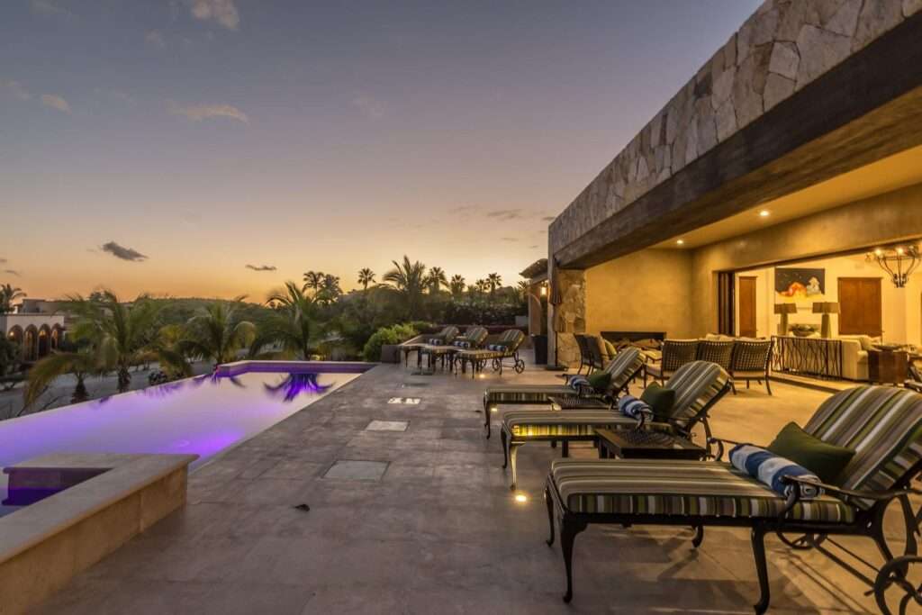 Coronado Cabo Fundadores This spectacular luxury residence, designed by renowned architect Antonio Carrera, offers seven beautifully appointed bedrooms and generous outdoor living spaces--perfect for entertaining multiple generations of family or hosting an exclusive retreat.The home blends open architecture with expansive lounge areas and a stunning pool terrace that welcomes family and guests with the warmth of the morning sun.Private and exquisitely decorated, every detail has been thoughtfully curated to create a refined yet inviting atmosphere. The property offers multiple gathering spaces throughout, allowing both large groups and smaller parties to enjoy the home comfortably.For more intimate stays, the main interior level can be opened on its own, featuring two ocean- – 223 Avenida Padre Piccolo, San Jose del Cabo, BS
