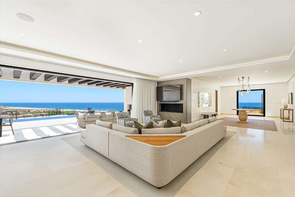 Coronado Cabo Coronado Perched atop the hills of Quivira Los Cabos, Villa 43 is a stunning custom residence blending luxury, privacy, and sweeping Pacific Ocean and golf course – 43 Cielo Marbella, Pacific, BS
